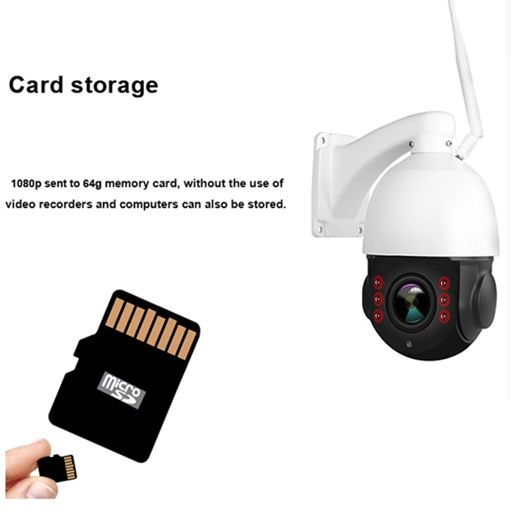 ZGWANG 1080 P 4 г sim карта Wi Fi ip камера беспроводной TF слот для карт Проводная система