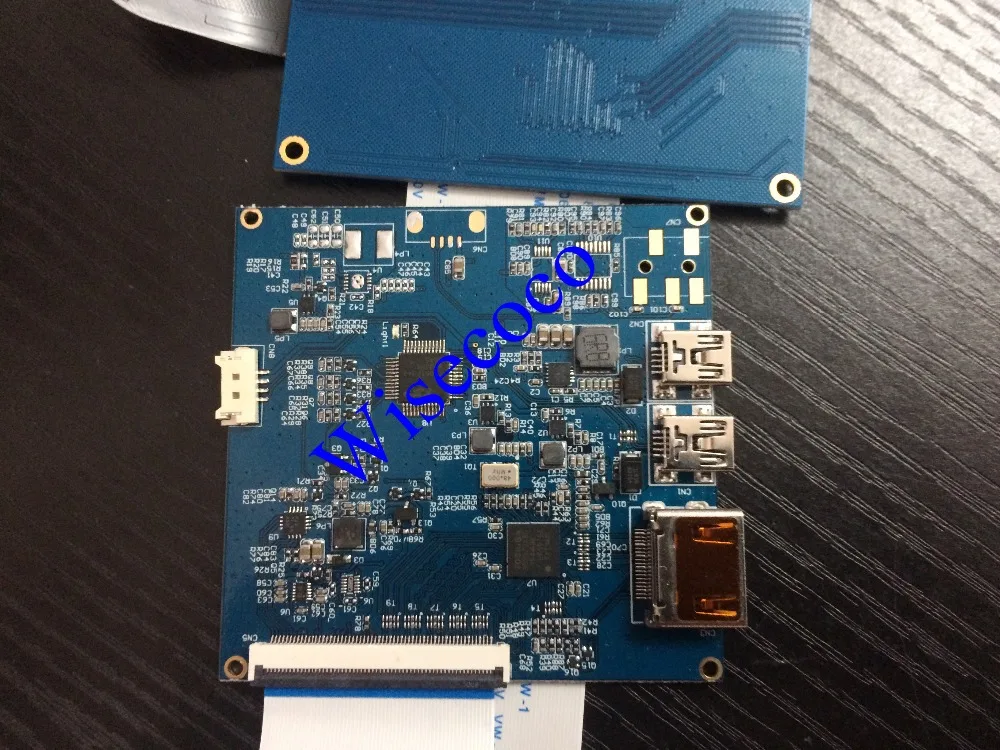 Двойной экран 5 дюйма 2K LS055R1SX03 2560*1440 60 Гц IPS CG silicon LCM с 2 USB драйверами управления для