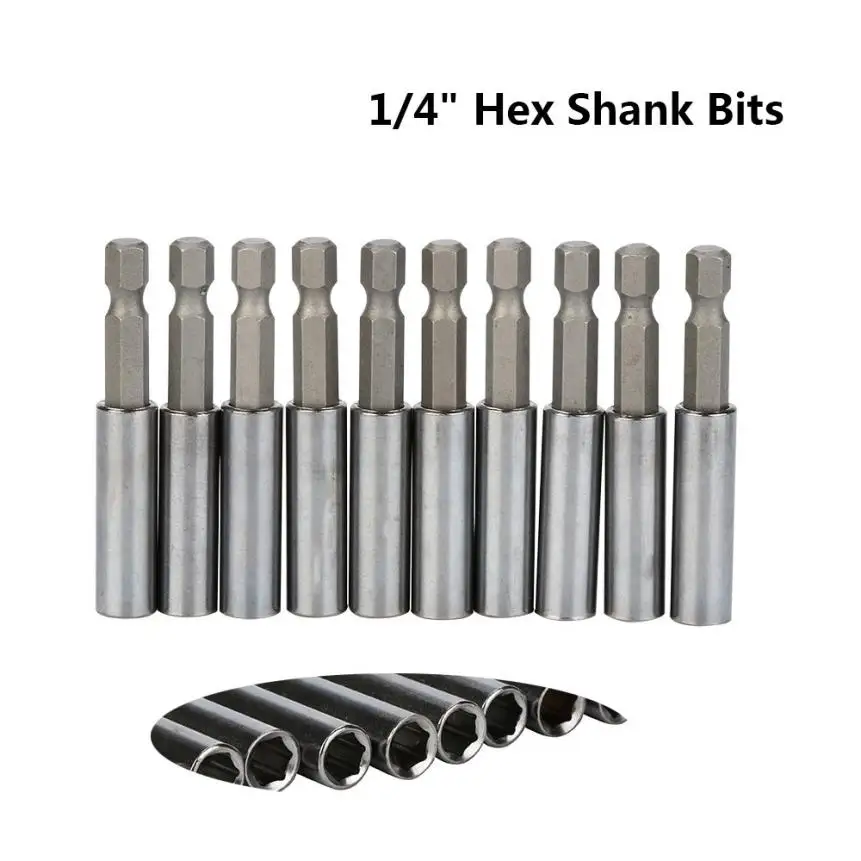 D3 10x Hex Shockwave Magnetic Impact Screwdriver Bit Holder for DeWalt Makita Bosch levert jul12 | Дом и сад