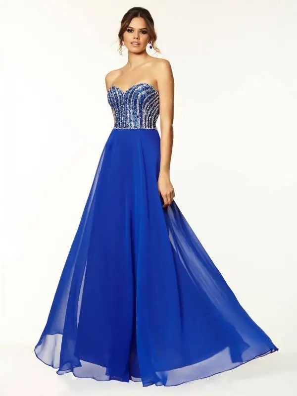 Green Long Evening Dress 2015 New Arrival Formal Dresses A-line Sweetheart Sexy Open Back Beading Crystal Sequin Prom | Свадьбы и