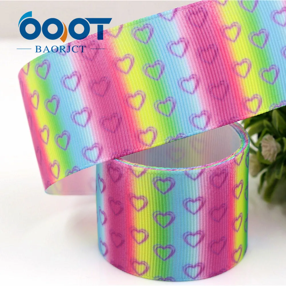 Мультяшные ленты OOOT BAORJCT 184092 38 мм 10 ярдов Термотрансферная печатная корсажная