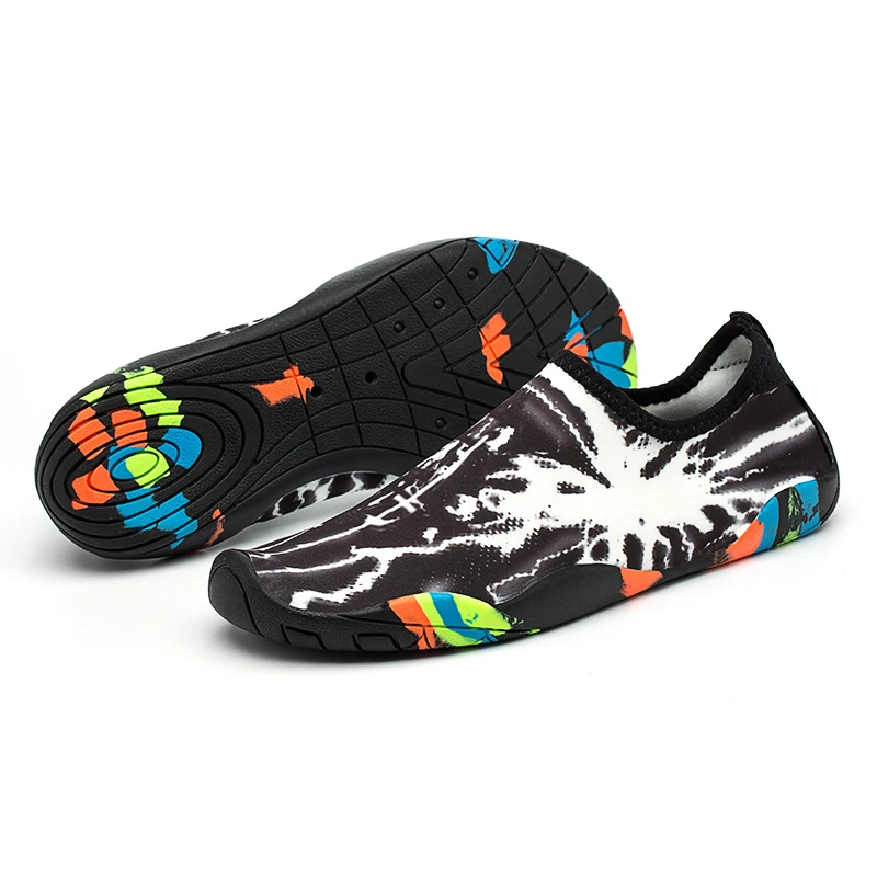 Aqua Shoes Women Outdoor Swimming Soft Beach Quick Drying Seaside Men Footwear for Fishing Big 35-46 Diving Sneakers | Спорт и