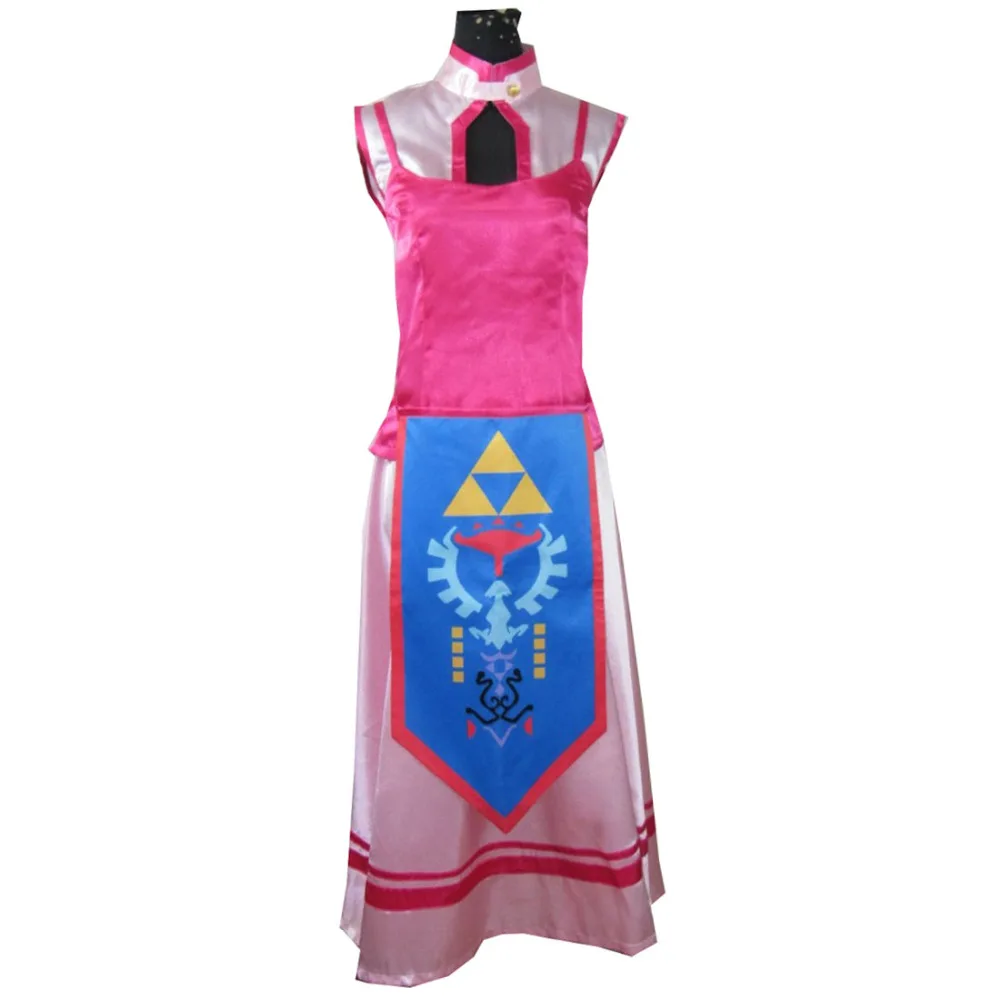 

2017 принцесса Зельда Zelda Косплей Костюм Платье