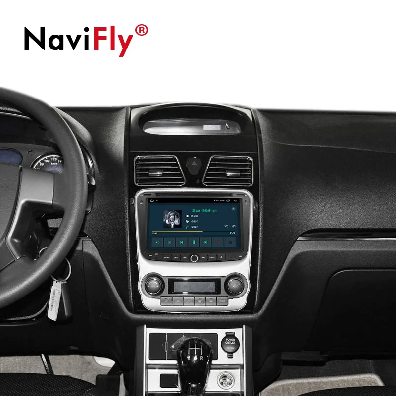 NaviFly Android9.1 32G ROM Russian menu russia car CD player for Emgrand EC7 2012 2013 2014 with USB SD GPS Navigator | Автомобили и