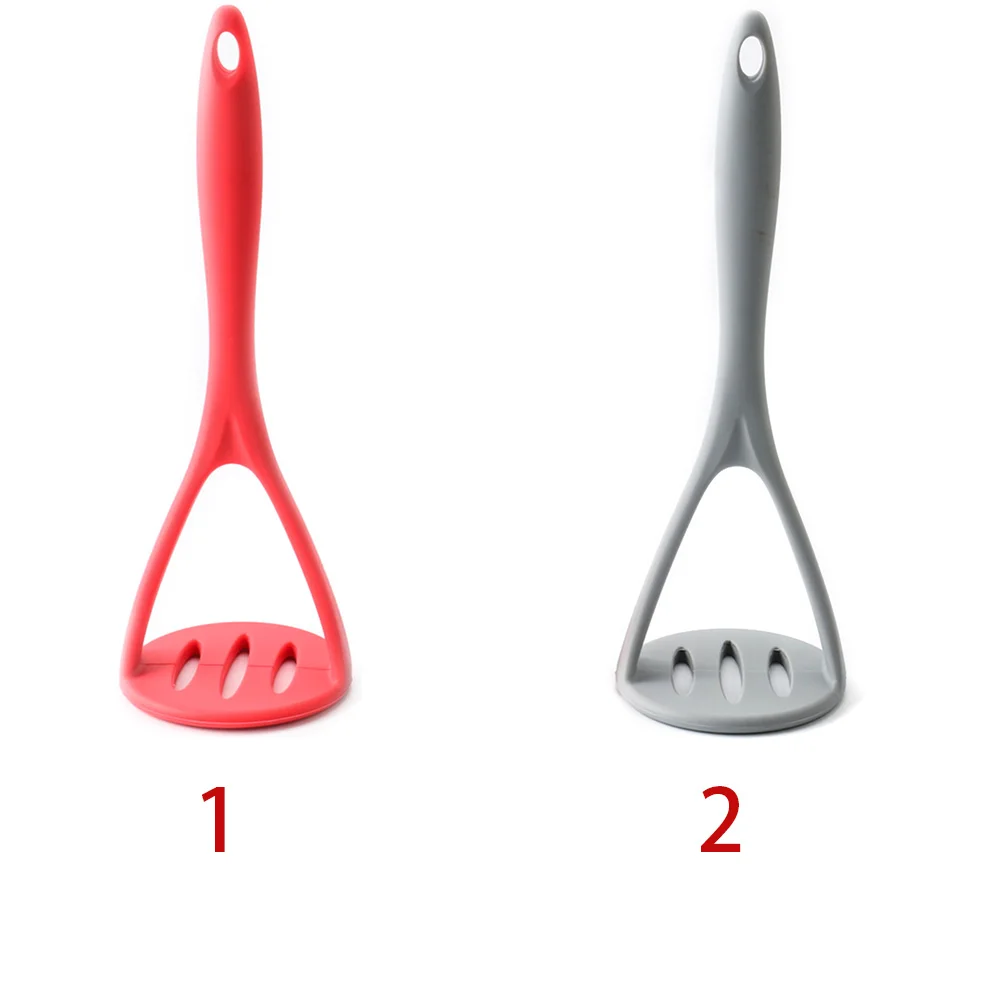 Кухня гаджеты Masher Ricer Картофельная дробилка силиконовые давление машины