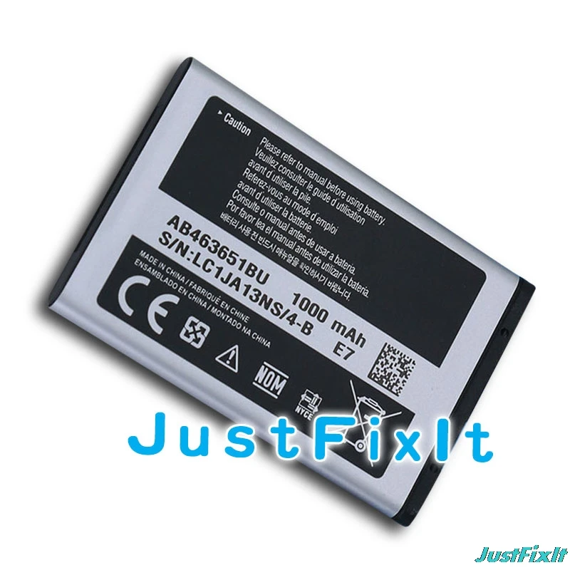 Оригинальный Батарея AB463651BU для samsung W559 S5620I S5630C S5560C C3370 C3200 C3518 J808 F339 S5296 C3322 L708E S5610 |