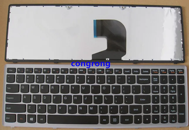 

Клавиатура черная для ноутбука Lenovo Ideapad Z500, Z500A, Z500G, P500, США