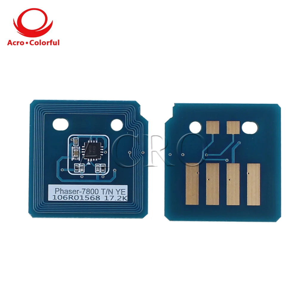 106R01573 106R01570 106R01571 106R01572 тонер чип для xerox Phaser 7800 перезагрузки картриджа Южная