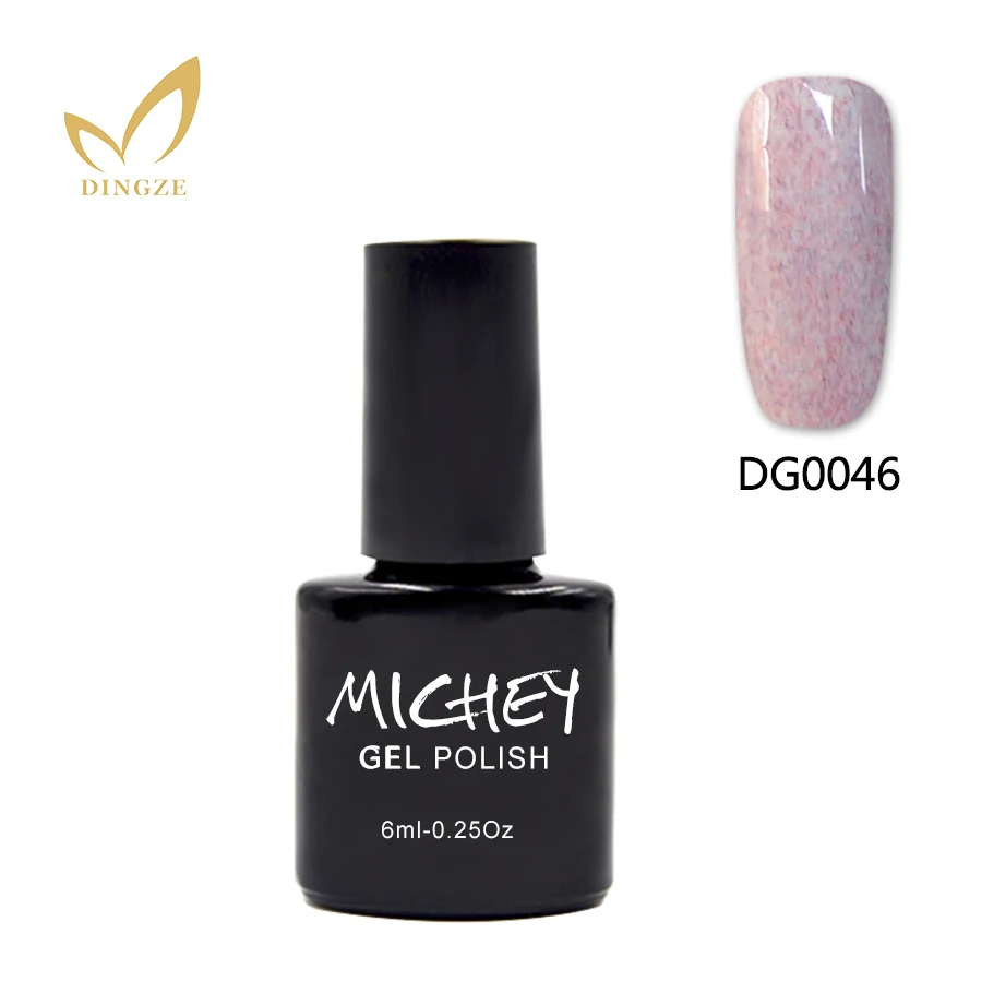 MICHEY Новое поступление УФ Гель-лак меховой Гель-лак для ногтей светодиодный гель-лампа для дизайна ногтей 12 цветов на выбор 1 шт. Рождественский подарок - Цвет: DG0046