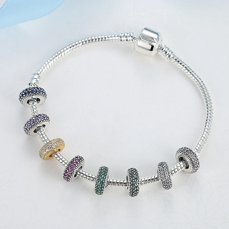 Аутентичные 100% оригинальные украшения для браслетов|silver beads|925 sterling silver beadssterling