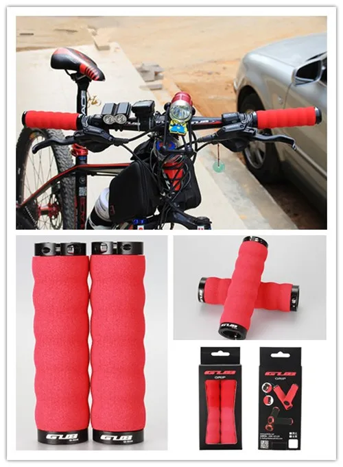 

GUB G-505 new MTB folding bike bicycle handlebar Sponge Grips comfortable lockable grips easy to install