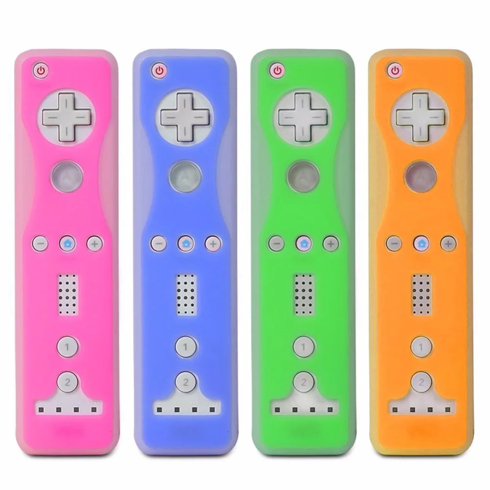 2 упаковки контроллер жестов и Nunchuck джойстик силиконовый чехол для игровой