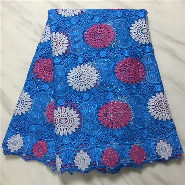 

Graceful party water soluble lace fabricfashion guipure lace cloth for sewing dress EWP96(5yards/lot)