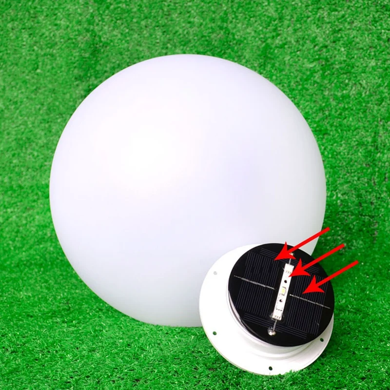 Solar LED Ball Night Light IP65 Waterproof Outdoor 16 Color Changing Floating swimming pool bar grass lights decoration lamps