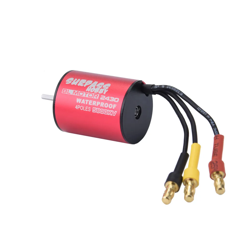 2019 водонепроницаемый 3650 4300KV бесщеточный мотор + 25A ESC контроллер скорости для RC