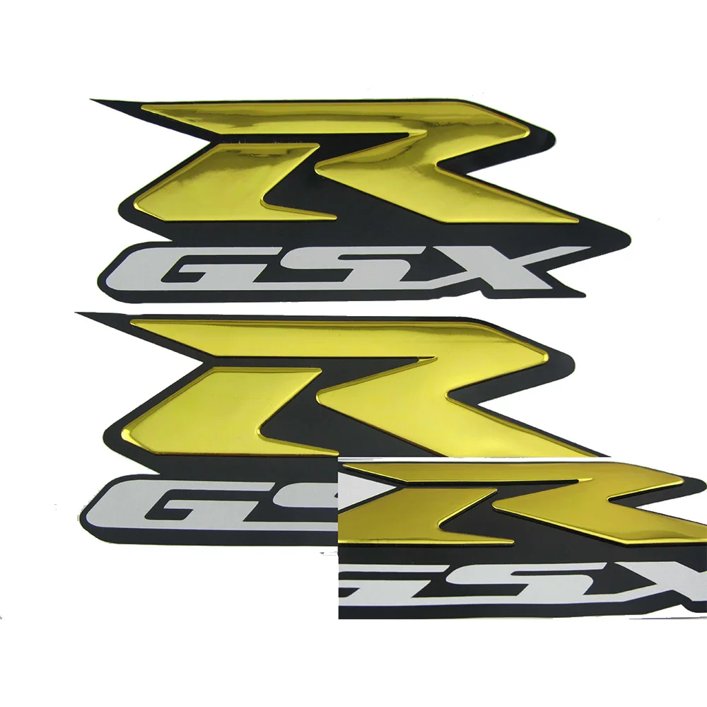 KODASKIN 3D наклейки для мотоцикла боковая Эмблема GSXR 600 750 1000 K4 K5 K6 K7 K8 K9 золотой цвет