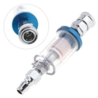 14 дюймов небольшые масленые и воды воздушный фильтр сепаратора с Давление Тип подачи и быстрый разъем для пневматический распылительный пистолет для мойки