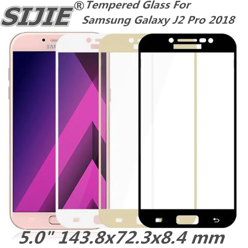 Закаленное стекло для Samsung Galaxy J2 Pro 2018 Grand Prime J2PRO защитный экран полное покрытие