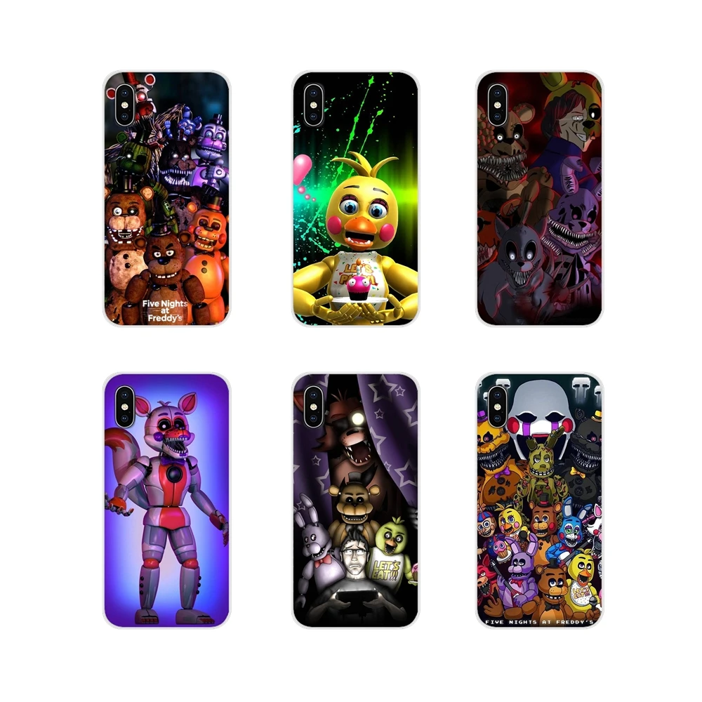 Чехол для телефона Five Nights At Freddy pizzeria чехлы Samsung Galaxy A5 A6S A7 A8 A9S Star J4 J6 J7 J8 Prime Plus