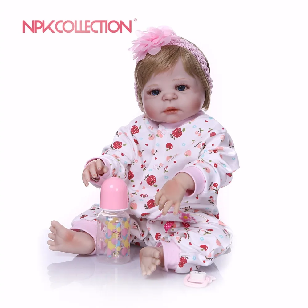 Кукла NPKCOLLECTION розовая силиконовая Реалистичная ручной работы | Игрушки и хобби