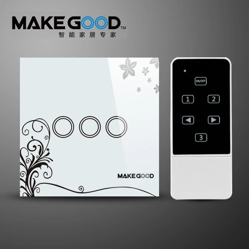 Стандарт Великобритании Makegood 3 банды 1 способ дистанционного переключателя