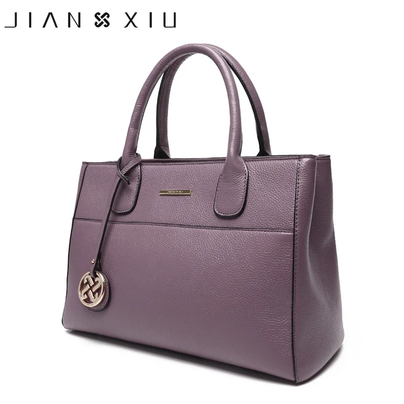 

JIANXIU Brand Genuine Leather Handbag Bolsa Feminina Luxury Handbags Women Bags Designer Sac a Main Female Shoulder Bag Big Tote