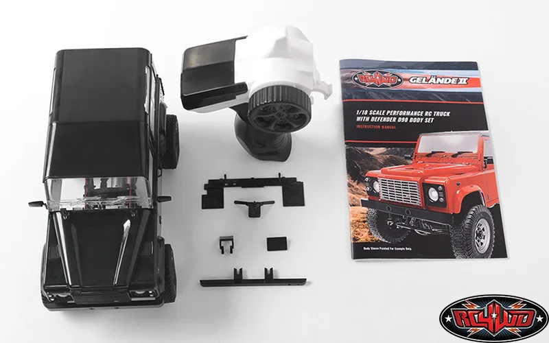 RC8WD 1/18 scale внедорожный джип-Грузовик RC Gelande II RTR с набором кузова D90 (Z-RTR0026) - купить