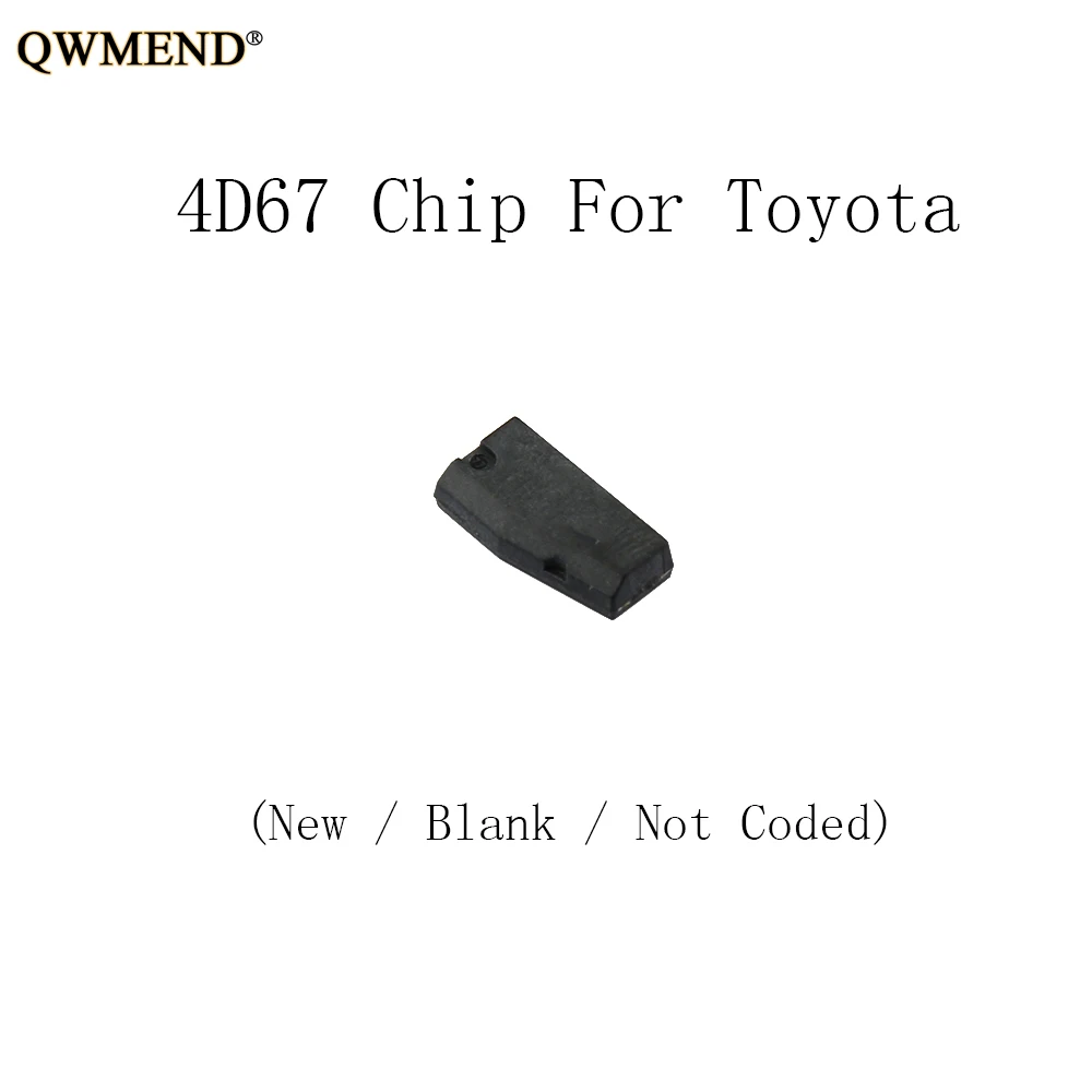 QWMEND транспондер чип 4D67 для Toyota CAMERY COROLLA PREVIA REIZ CROWN RAV4 Lexus P28 4D ID 67 чип|chip 4d67|chip 4dchip toyota