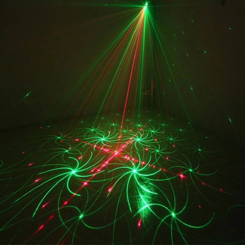 9 светодиодный мини бабочка этап флэш светодиодные огни этапе портативный RGB DJ