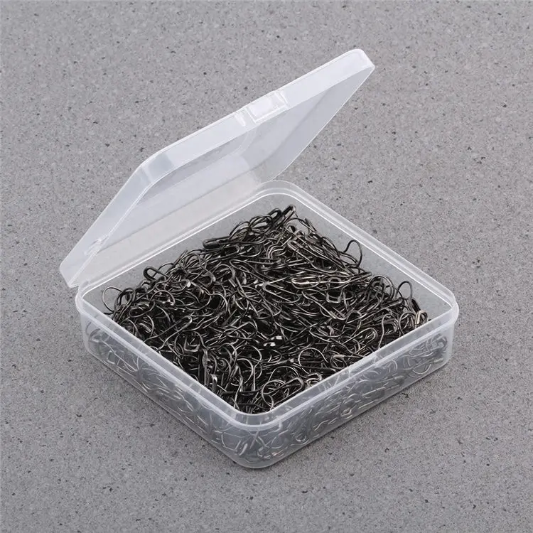 grey 500 шт./кор. английские булавки DIY Швейные Инструменты Защитное стекло Вязание стежка маркер штыри бирки Gourd колено Форма металлическими зажимами Наборы - Цвет: grey