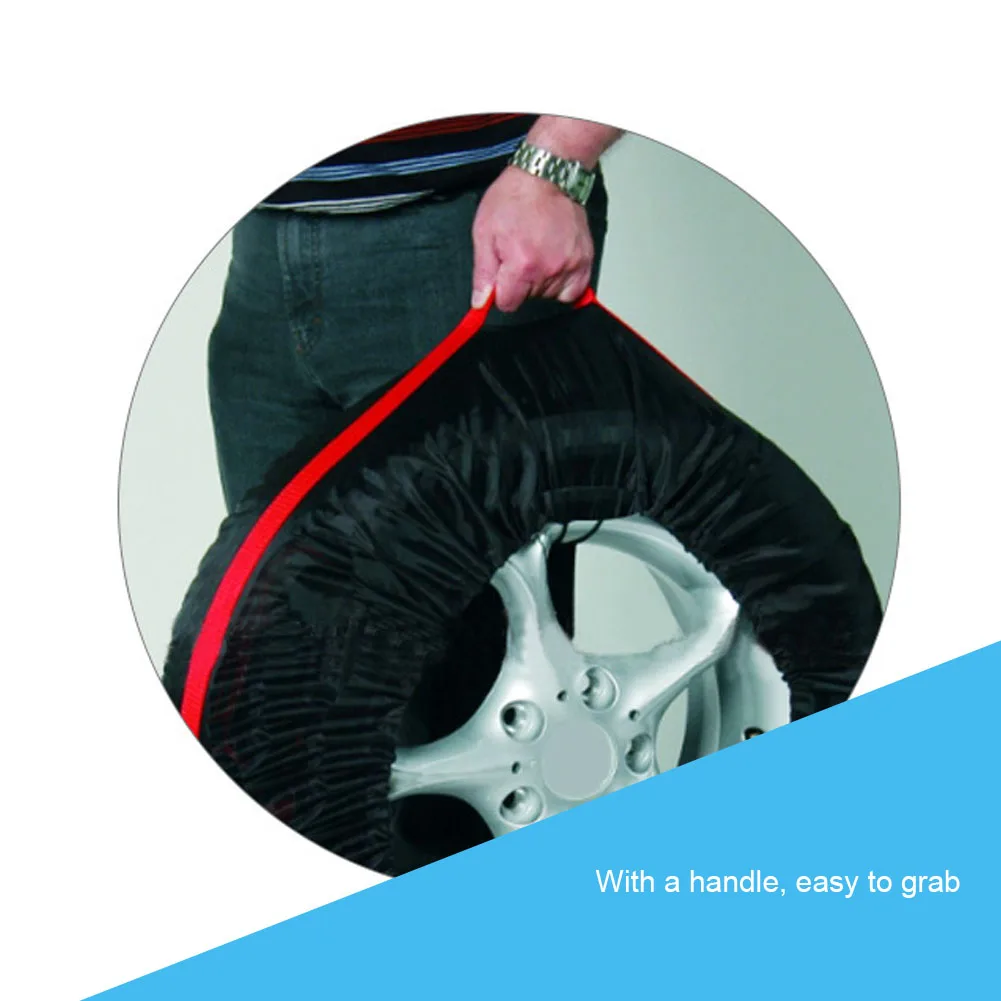 Автомобильная запасная Защитная крышка для шин автомобильная портативная