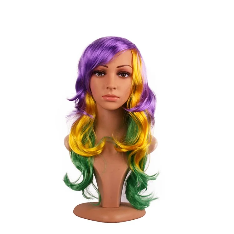 20 шт. DHL My Little Pony Rainbow Dash цветные синтетические волосы для костюмированной