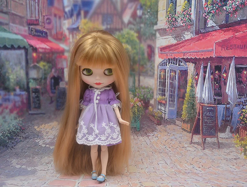 Заводская кукла Neo Blyth, матовое лицо, 1/6 BJD, шарнирная кукла Blyth, куклы для девочек, игрушки для новорожденных детей 5