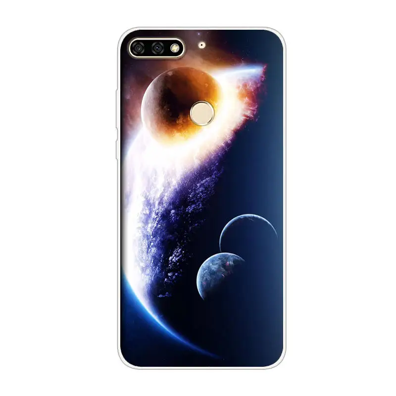 Чехол для Huawei Y7 Prime 2018 чехол телефона Pro Y7prime Женский силиконовый чехол|Бамперы| |