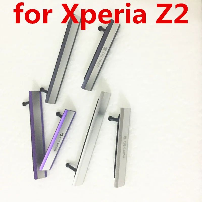 2 шт./компл. чехол для Sony Xperia Z2 L50W D6503 зарядка через usb Порты и разъёмы обложка + Micro SD