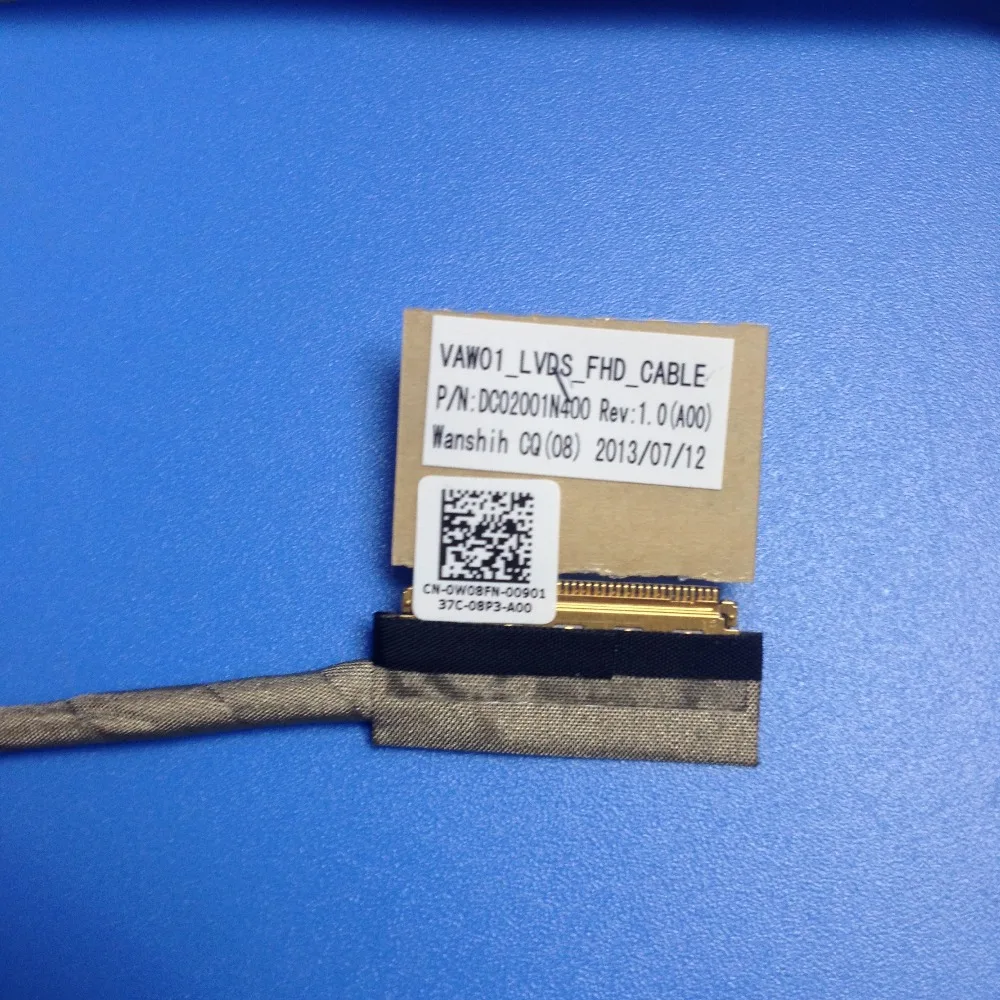 Новый VAW00 DC02001N400 CN 0DR1KW LVDS кабель для DELL INSPIRON 15R 3521 3537 5521 V2521D 5535 5537 LCD кабель|lcd lvds cable|lcd