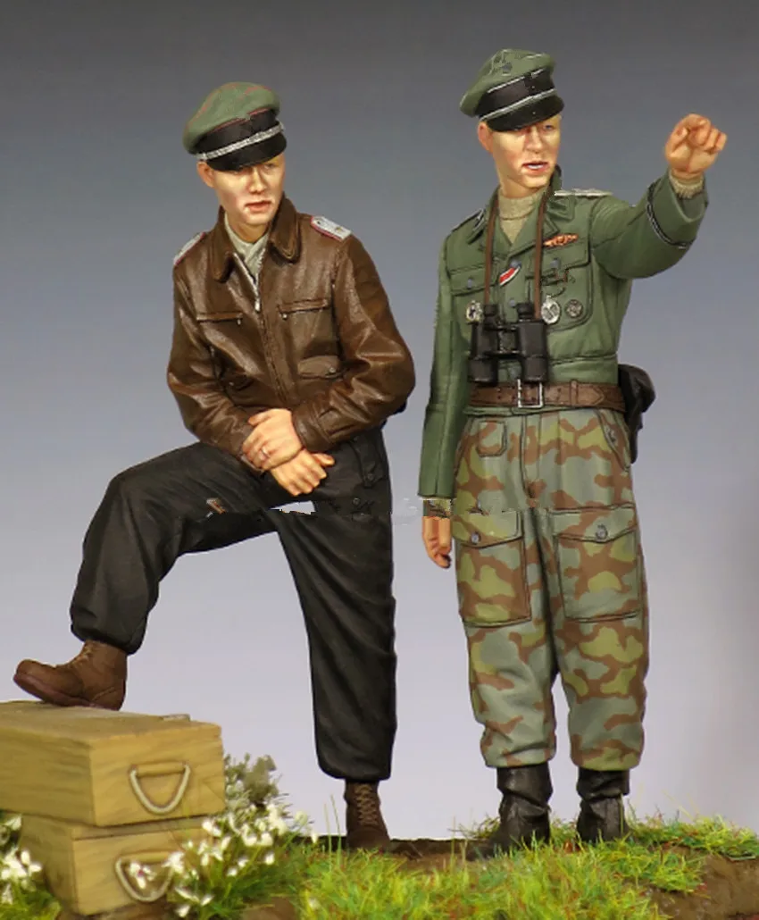1/35 модельная фигурка из смолы разобранный Неокрашенный комплект A87 | Игрушки и