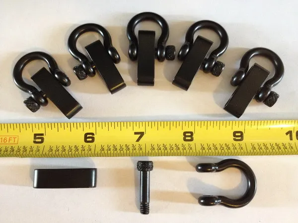 Новинка ePacket Бесплатная доставка 20 шт./лот черные скобы из нержавеющей стали