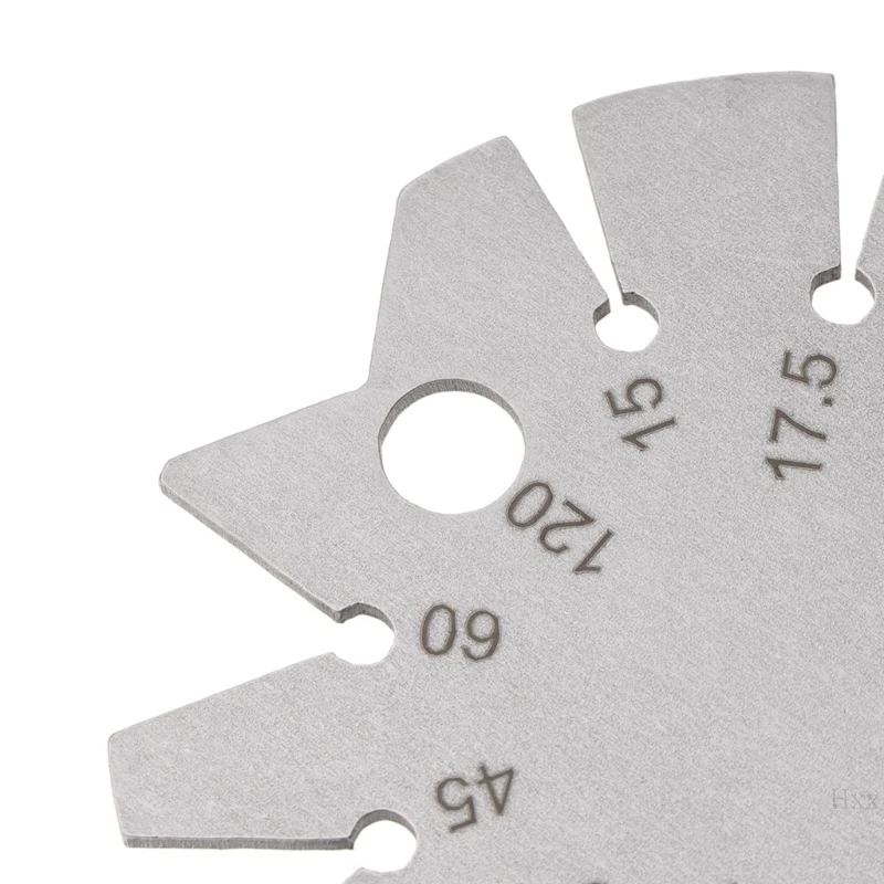 

Stainless Steel Bevel Gauge Angle Protractor Range 15-120 Gage Tools