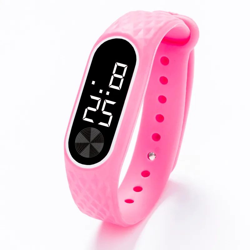 

Children's Students Bracelet Watches LED Digital Display Silica Gel Sports Watch Man Electronic Watch relogio digital