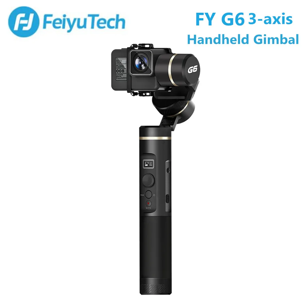 FY feiyutech G6 3 оси ручной Gimbal стабилизатор для GoPro действий Камера|Аксессуары систем