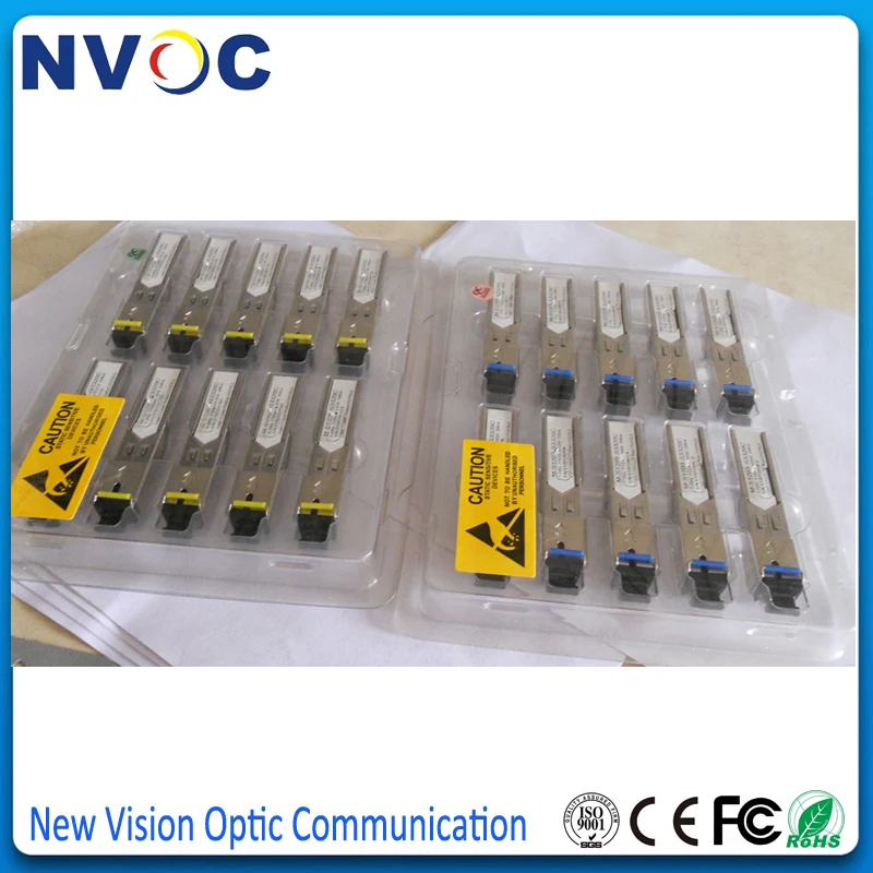 5 парт/Лот 1 25G LC/SC нм/нм 60 км BiDi одномодовый волоконно-оптический приемопередатчик