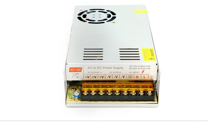 Импульсный источник питания DC 5V 12V 24V СВЕТОДИОДНЫЙ Драйвер Регулируемый