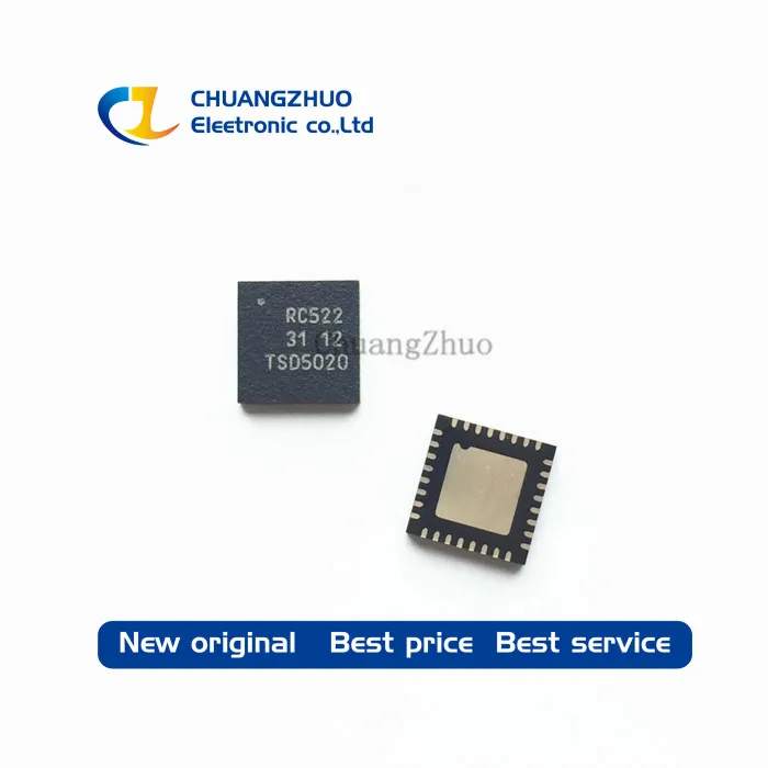 

Новые и оригинальные MFRC522 RC522 MFRC52202HN1 RF QFN32, 10 шт.