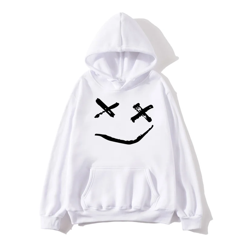 Lil peeping забавная Толстовка 2019 lil принт XL подходит для дам Повседневные флисовые