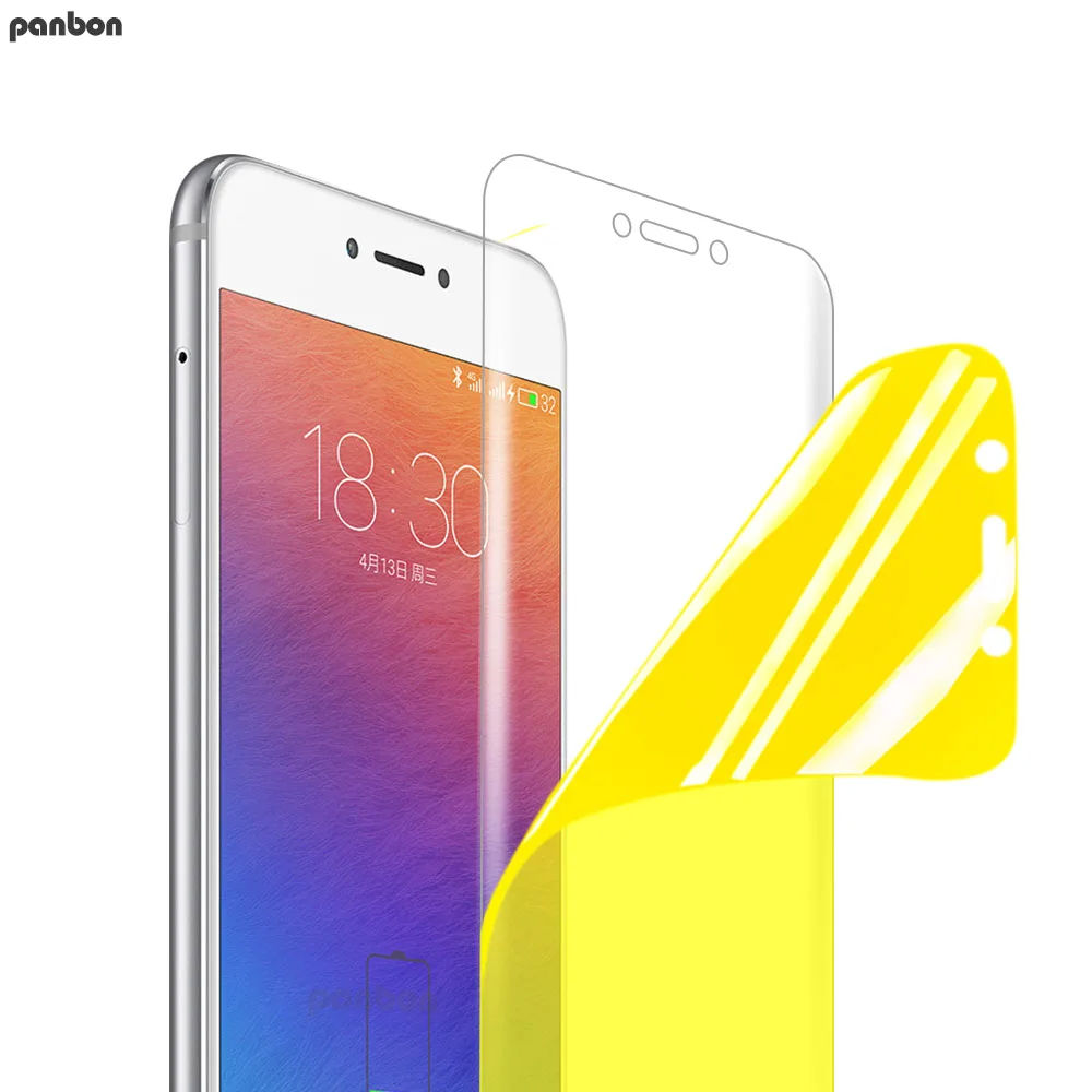 3D мягкая Гидрогелевая Передняя пленка для Meizu Pro 7 Plus 6 E E2 E3 U10 U20 защитная из мягкого