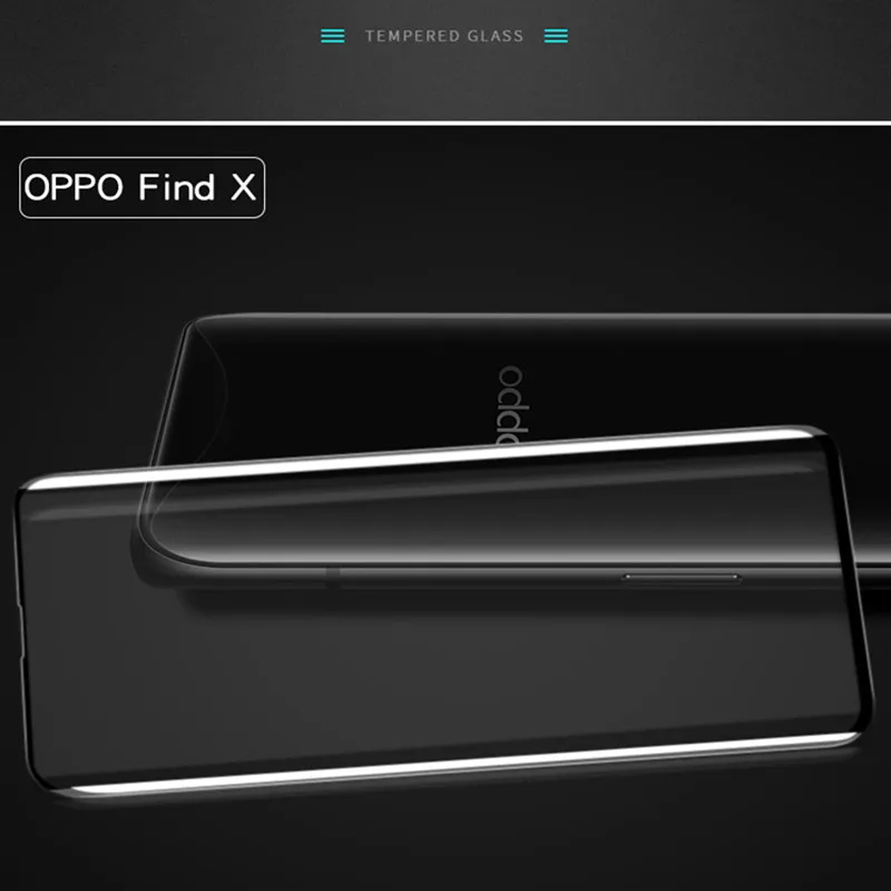 Защитное стекло закаленное для OPPO FIND X 3D | Мобильные телефоны и аксессуары