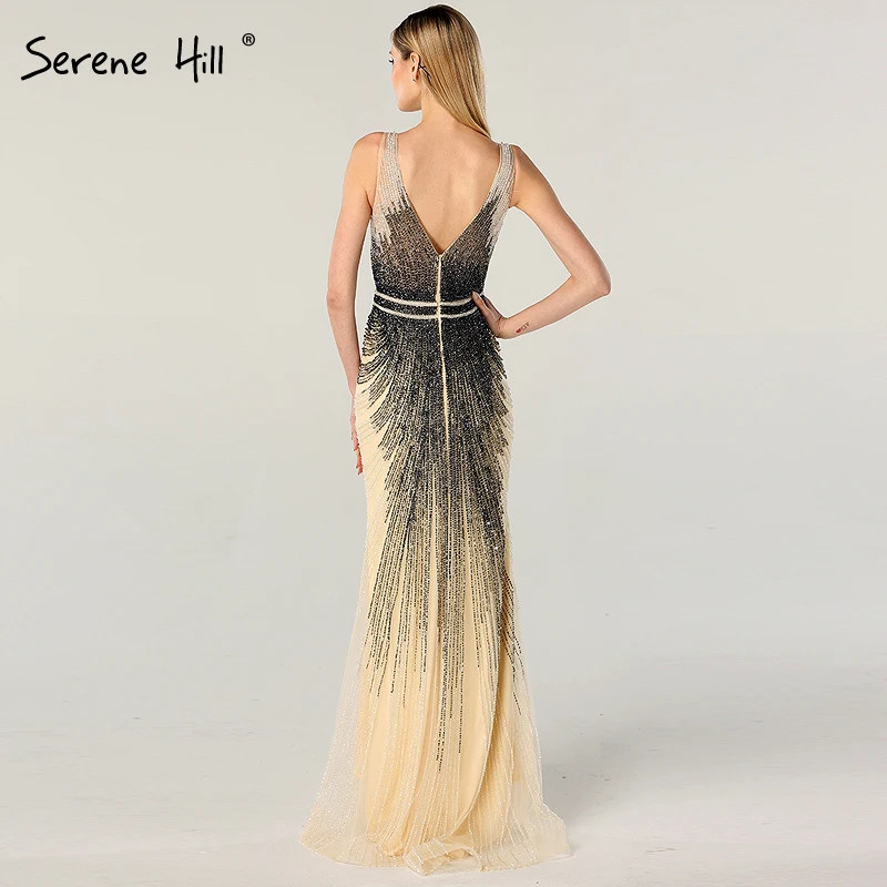 Сексуальное прозрачное вечернее платье Русалочки с треугольным вырезом 2020 |