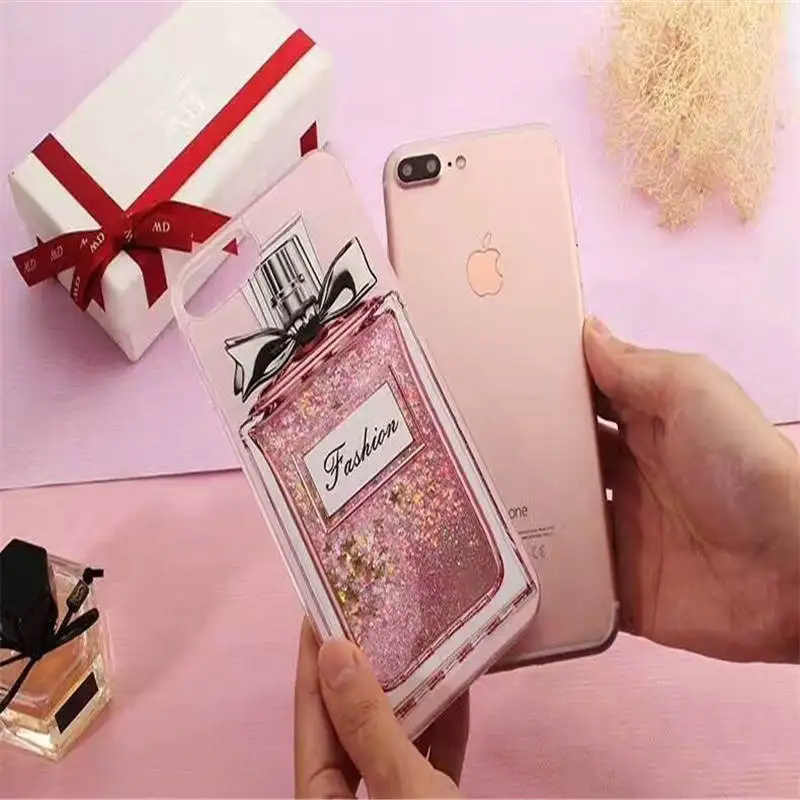 Флакон духов Звезда Блеск для Iphone 66S 6P 78 78plus X Xs Xr Xsmax все включено ударопрочный