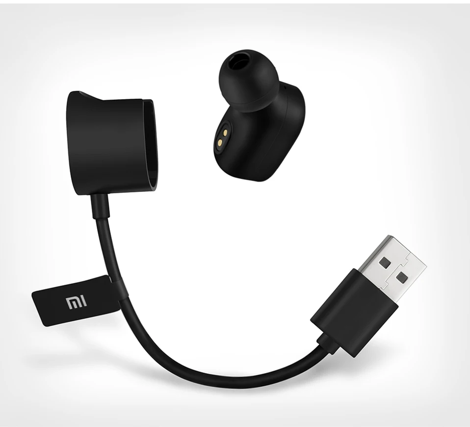 Оригинальная Xiaomi mi bluetooth-гарнитура mi ni Bluetooth 4,1, беспроводные наушники IPX4, водонепроницаемые MEMS mi, наушники с громкой связью